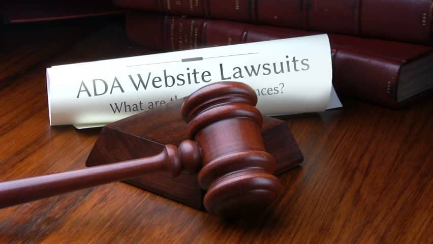 ADA lawsuits against websites